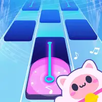 Cat Cute Tiles-Müzik Oyunları