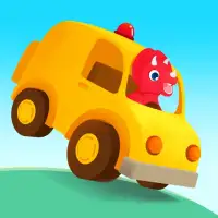 Dinozor Araba - çocuk oyunu