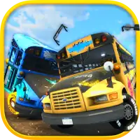 Çarpışan Okul Otobüsü Yarışı