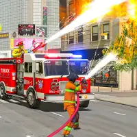 Fire Fighter Truck City Rescue