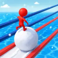 Snow Race 3D: Fun Ball Racing
