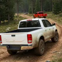 Pickup Truck 4x4 Offroad Drive