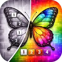 Pixel Coloring Paint by Number
